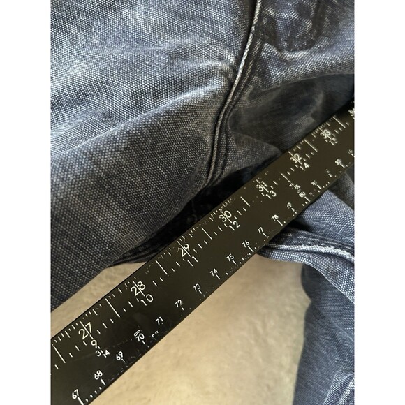 Carhartt FR Cat 2 Bibs Overalls Blue 44x30 Fair Condition - Picture 12 of 12